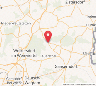 Map of Groß-Schweinbarth, Lower Austria