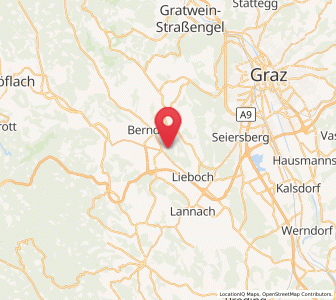 Map of Grosssöding, Styria