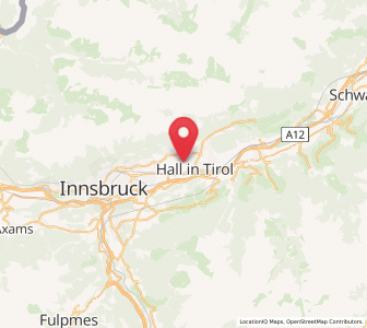 Map of Heiligkreuz, Tyrol