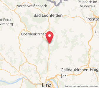 Map of Hellmonsödt, Upper Austria
