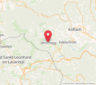 Map of Hirschegg, Styria