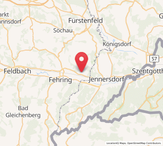 Map of Hohenbrugg an der Raab, Styria