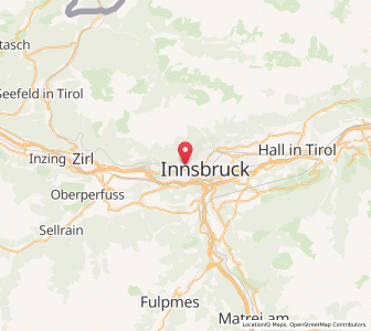 Map of Hötting, Tyrol