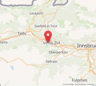 Map of Inzing, Tyrol