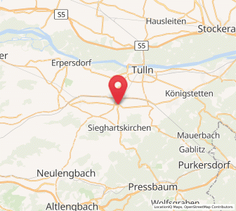 Map of Judenau, Lower Austria