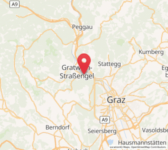 Map of Judendorf, Styria