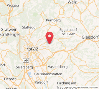 Map of Kainbach, Styria