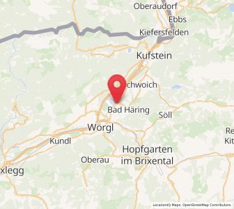Map of Kirchbichl, Tyrol