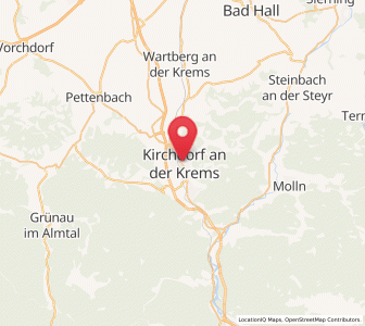 Map of Kirchdorf an der Krems, Upper Austria