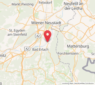 Map of Kleinwolkersdorf, Lower Austria