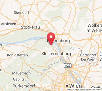 Map of Kritzendorf, Lower Austria