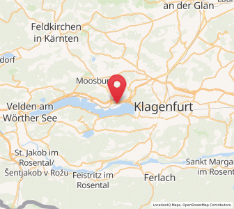 Map of Krumpendorf, Carinthia