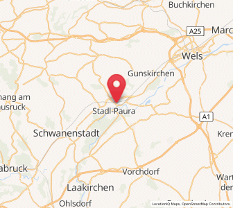 Map of Lambach, Upper Austria