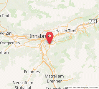 Map of Lans, Tyrol