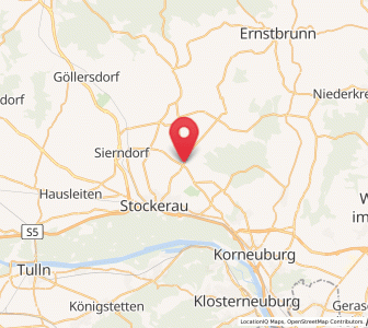 Map of Leitzersdorf, Lower Austria