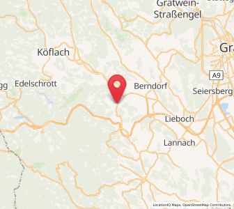Map of Ligist, Styria