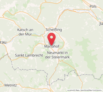Map of Mariahof, Styria