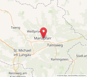 Map of Mariapfarr, Salzburg