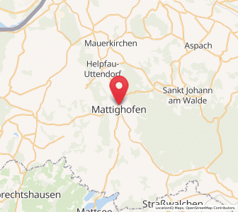 Map of Mattighofen, Upper Austria