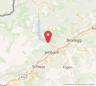 Map of Maurach, Tyrol