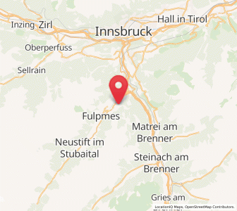 Map of Mieders, Tyrol