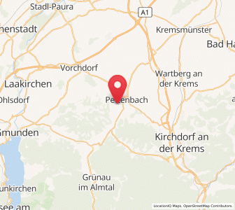 Map of Mitterndorf, Upper Austria