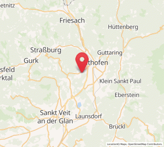 Map of Mölbling, Carinthia