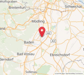 Map of Möllersdorf, Lower Austria