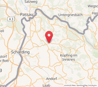 Map of Münzkirchen, Upper Austria