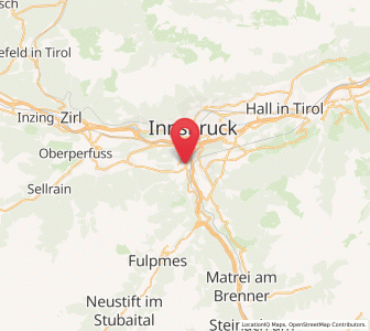 Map of Mutters, Tyrol