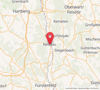 Map of Neudau, Styria