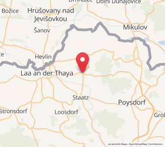 Map of Neudorf bei Staatz, Lower Austria