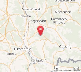Map of Neusiedl, Burgenland