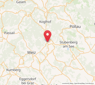 Map of Oberfeistritz, Styria