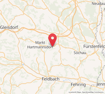 Map of Ottendorf an der Rittschein, Styria