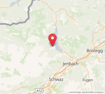 Map of Pertisau, Tyrol