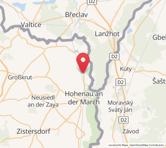 Map of Rabensburg, Lower Austria