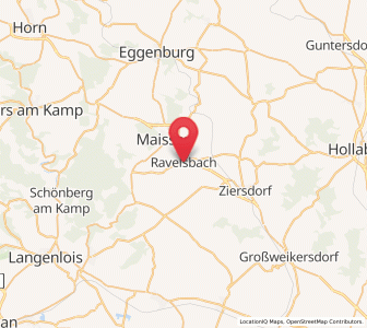 Map of Ravelsbach, Lower Austria