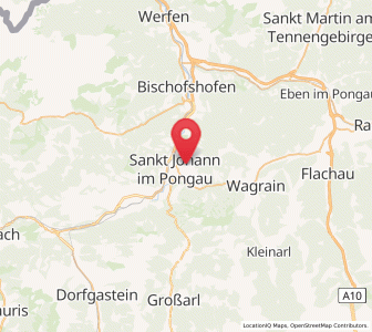 Map of Rettenstein, Salzburg