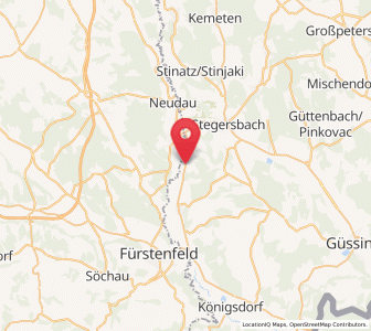 Map of Rohrbrunn, Burgenland