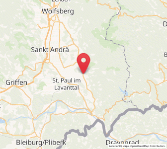 Map of Sankt Georgen, Carinthia