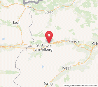 Map of Sankt Jakob, Tyrol