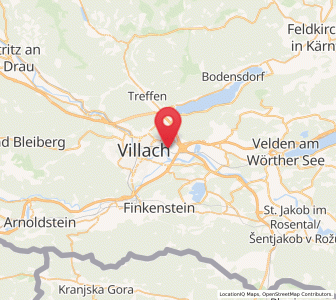Map of Sankt Magdalen, Carinthia