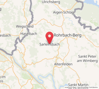 Map of Sarleinsbach, Upper Austria