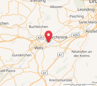 Map of Schafwiesen, Upper Austria