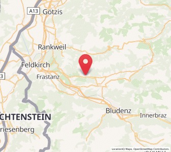 Map of Schnifis, Vorarlberg