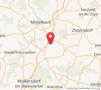 Map of Schrick, Lower Austria