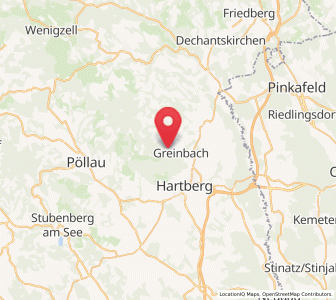 Map of Staudach, Styria