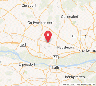 Map of Stetteldorf am Wagram, Lower Austria