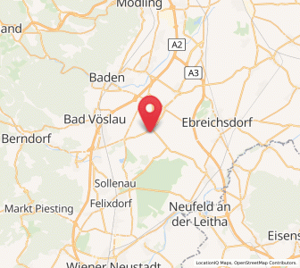 Map of Tattendorf, Lower Austria